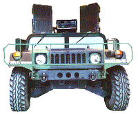 hummer-mounted technomad military PA system